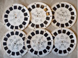Vintage Viewmaster Reels #012-232,4,5,6 & 7- Mickey Mouse: Hollywood Mickey  - VMI